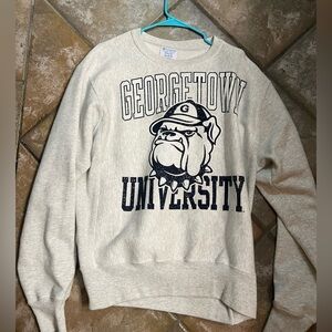 Vintage champs Georgetown university crewneck